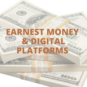 Earnest money and digital platforms resource 300x300